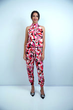 Load image into Gallery viewer, Felicite Halter Neck Jumpsuit - Pink Pucci
