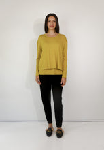 Load image into Gallery viewer, Arielle - Double Layer Top, Chartreuse
