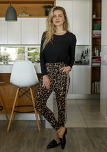 Load image into Gallery viewer, Bianca Harem Styled Pant - Classic Animal, with Stone Tape
