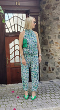 Load image into Gallery viewer, Felicite Halter Neck Jumpsuit - Botanical Butterfly
