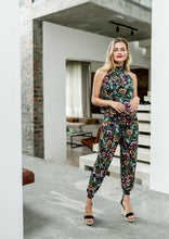 Load image into Gallery viewer, Felicite Halter Neck Jumpsuit - Autumn Tapestry
