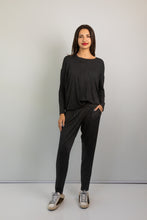 Load image into Gallery viewer, Roxanne - Charcoal Melange Classic Pant
