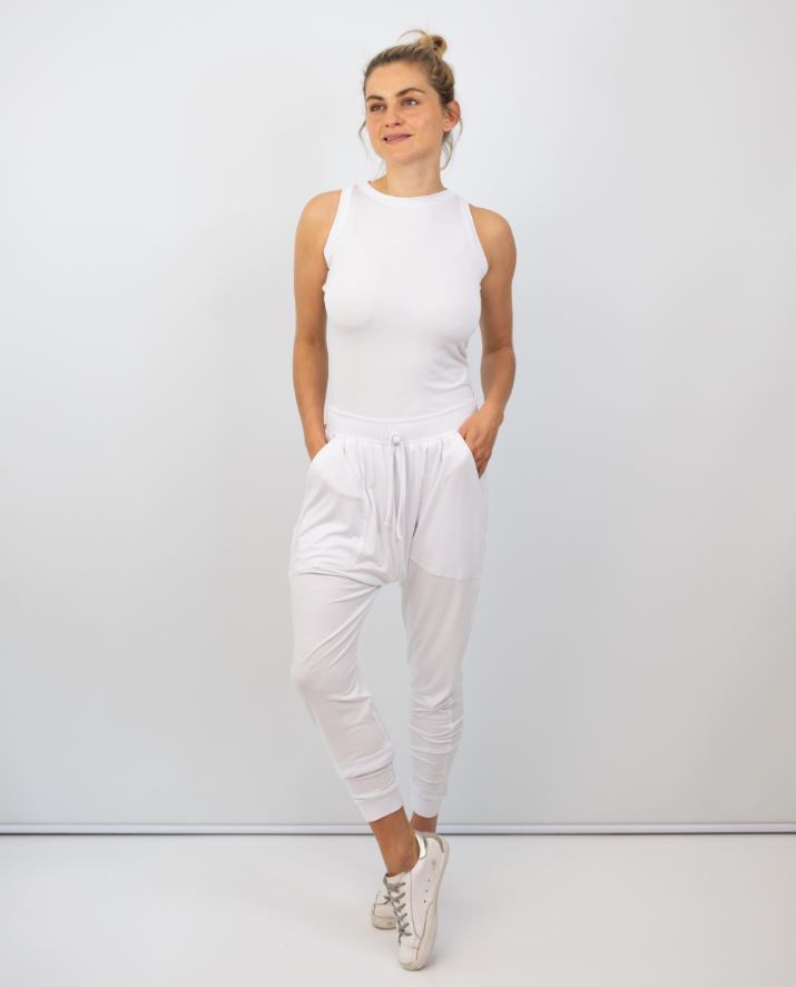 Alexa - High Neck Fitted Cami